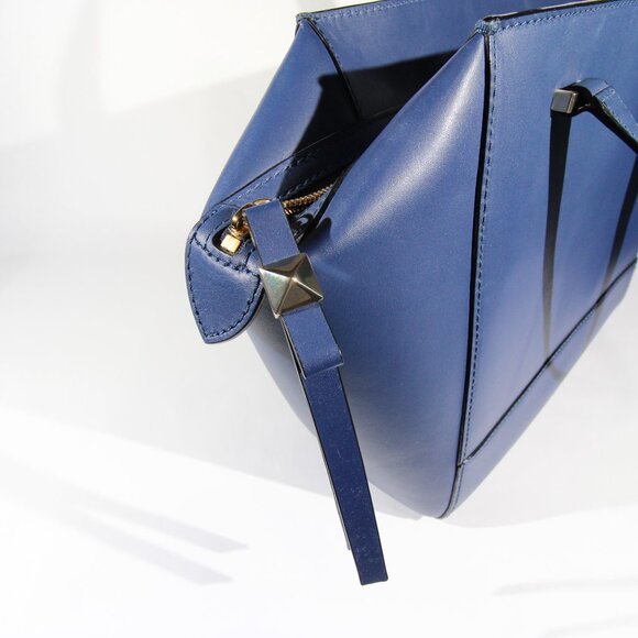 NWOT Kate Spade 2 Park Ave Beau Bow Satchel Navy Blue Bag - Picture 11 of 12